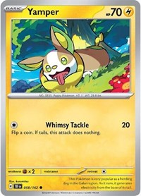 Yamper 058/162 · Reverse Holo