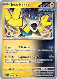 Iron Hands 061/162 · Reverse Holo