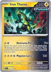 Iron Thorns 062/162 · Reverse Holo