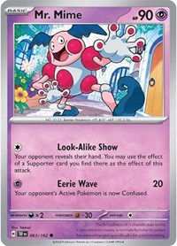Mr. Mime 063/162 · Reverse Holo