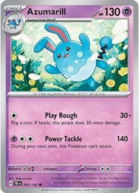 Azumarill 065/162 · Reverse Holo