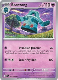 Bronzong 069/162 · Reverse Holo