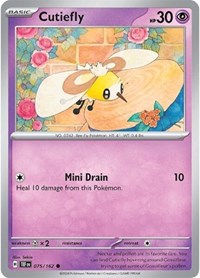 Cutiefly 075/162 · Reverse Holo