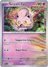Scream Tail 077/162 · Reverse Holo