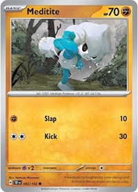 Meditite 082/162 · Reverse Holo