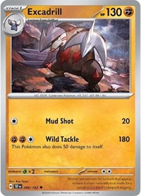 Excadrill 086/162 · Reverse Holo