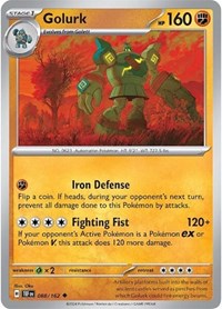 Golurk 088/162 · Reverse Holo