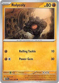 Rolycoly 093/162 · Reverse Holo