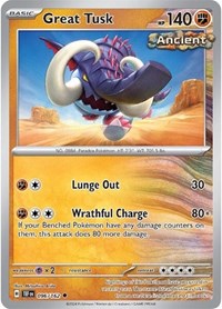 Great Tusk 096/162 · Reverse Holo