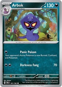 Arbok 101/162 · Reverse Holo
