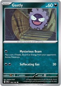 Gastly 102/162 · Reverse Holo