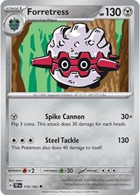 Forretress 110/162 · Reverse Holo