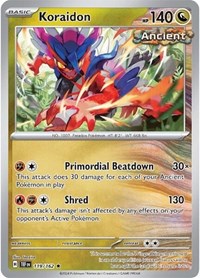Koraidon 119/162 · Reverse Holo