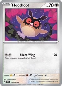 Hoothoot 126/162 · Reverse Holo