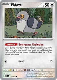 Pidove 133/162 · Reverse Holo