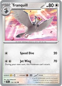 Tranquill 134/162 · Reverse Holo