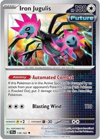 Iron Jugulis 139/162 · Reverse Holo