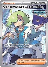 Ciphermaniac's Codebreaking 198/162 Temporal Forces Pokémon card