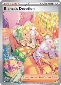 Bianca's Devotion 209/162 Temporal Forces Pokémon card