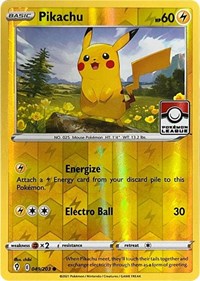 Pikachu (Pokemon League) 049/203 · Reverse Holo