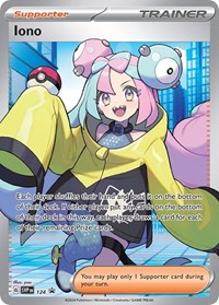Iono 124 Scarlet & Violet Promo Cards Pokémon card