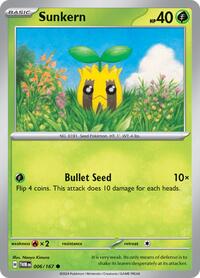 Sunkern 006/167 · Reverse Holo