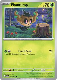 Phantump 012/167 · Reverse Holo