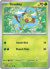 Grookey 014/167 · Reverse Holo