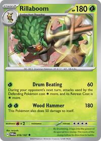 Rillaboom 016/167 · Reverse Holo