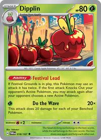 Dipplin 018/167 · Reverse Holo