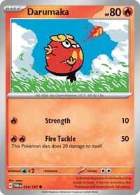 Darumaka 034/167 · Reverse Holo