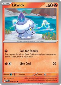 Litwick 036/167 · Reverse Holo