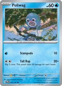 Poliwag 041/167 · Reverse Holo