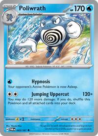 Poliwrath 043/167 · Reverse Holo