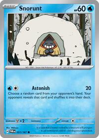 Snorunt 051/167 · Reverse Holo