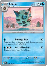 Glalie 052/167 · Reverse Holo