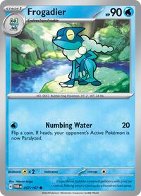 Frogadier 057/167 · Reverse Holo