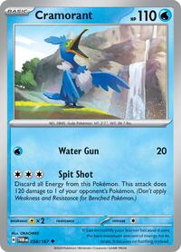 Cramorant 058/167 · Reverse Holo
