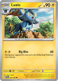 Luxio 067/167 · Reverse Holo