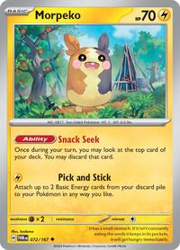 Morpeko 072/167 · Reverse Holo