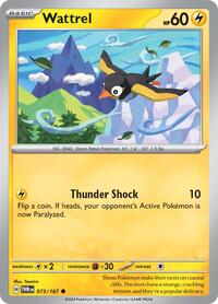 Wattrel 075/167 · Reverse Holo