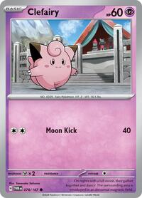 Clefairy 078/167 · Reverse Holo