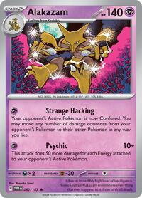 Alakazam 082/167 · Reverse Holo