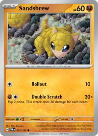 Sandshrew 097/167 · Reverse Holo