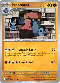Probopass 102/167 · Reverse Holo