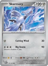Skarmory 119/167 · Reverse Holo