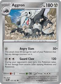 Aggron 122/167 · Reverse Holo