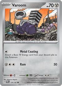 Varoom 124/167 · Reverse Holo