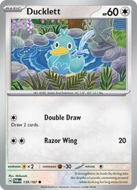 Ducklett 139/167 · Reverse Holo