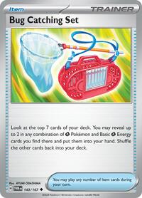 Bug Catching Set 143/167 Twilight Masquerade Reverse Holo Pokémon card